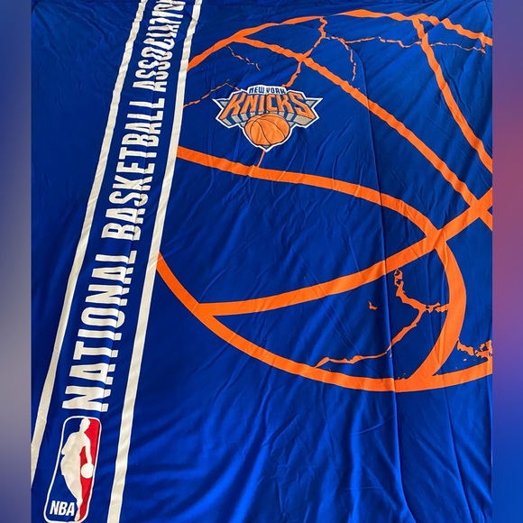 NBA New York Knicks Comforter Blanket 76” x 86” Playoffs Home Decor NY Knicks - Picture 2 of 10